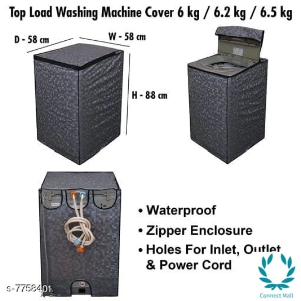 Star Weaves Fully Automatic Top Load Washing Machine Cover - Waterproof